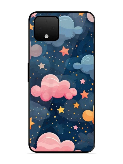 Twinkling Dreams Glossy Soft Edge Case for Google Pixel 4 Xl Chachhi