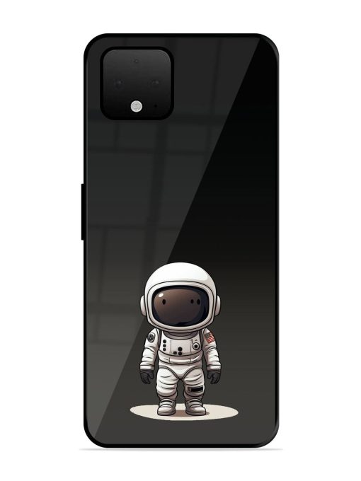 Neon Astronaut Glossy Soft Edge Case for Google Pixel 4 Xl Chachhi