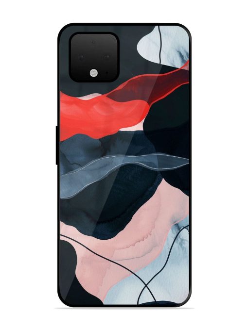 Dark Currents Glossy Soft Edge Case for Google Pixel 4 Xl Chachhi