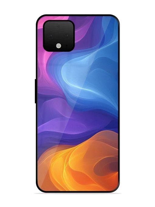 Cosmic Currents Glossy Soft Edge Case for Google Pixel 4 Xl Chachhi