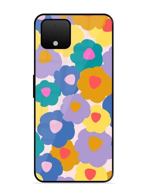 Flower Power Glossy Soft Edge Case for Google Pixel 4 Xl Chachhi