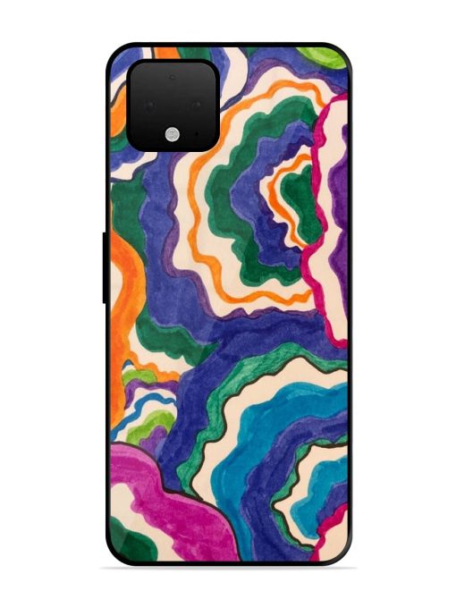 Wavy Wonder Glossy Soft Edge Case for Google Pixel 4 Xl Chachhi