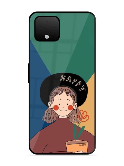 Happy Momo Glossy Soft Edge Case for Google Pixel 4 Xl Chachhi