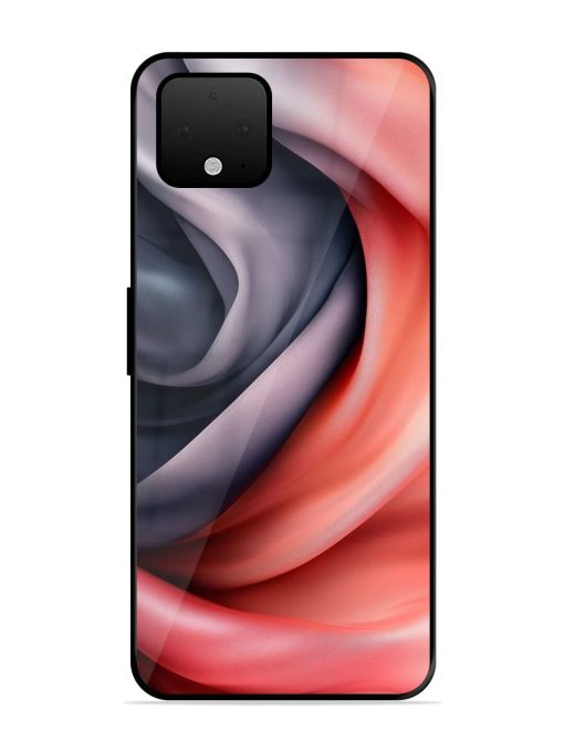 Swirling Silk Glossy Soft Edge Case for Google Pixel 4 Xl Chachhi