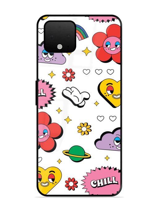 Whimsical Wonderland Glossy Soft Edge Case for Google Pixel 4 Xl Chachhi