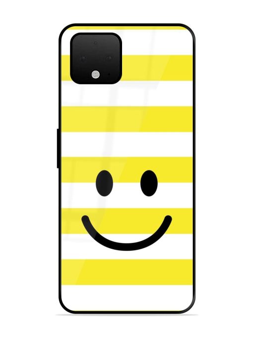 Smiling Stripes Glossy Soft Edge Case for Google Pixel 4 Xl Chachhi