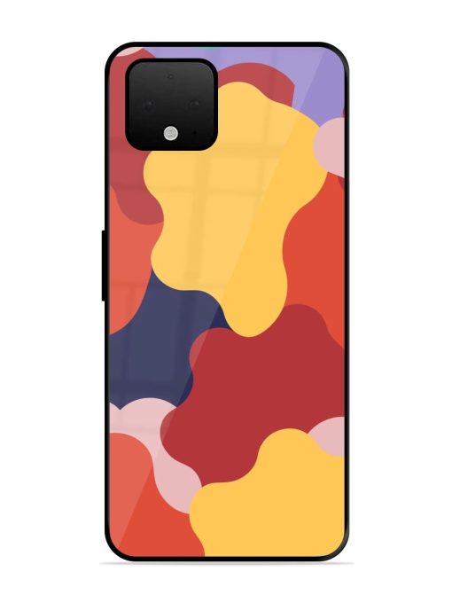 Gooey Color Chaos Glossy Soft Edge Case for Google Pixel 4 Xl Chachhi