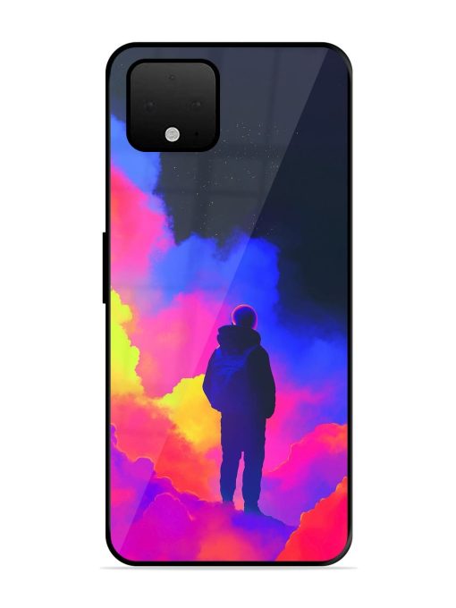 Cosmic Wanderer Glossy Soft Edge Case for Google Pixel 4 Xl Chachhi