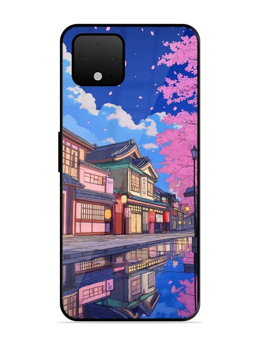 Tranquil Reflections Glossy Soft Edge Case for Google Pixel 4 Xl Chachhi