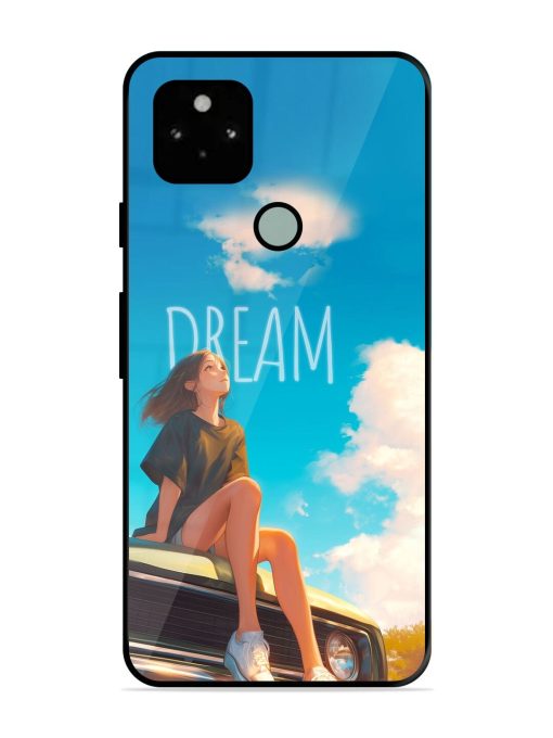 Girly Dream Art Glossy Soft Edge Case for Google Pixel 5 Chachhi