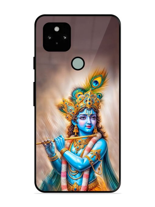 Divine Krishna Glossy Soft Edge Case for Google Pixel 5 Chachhi