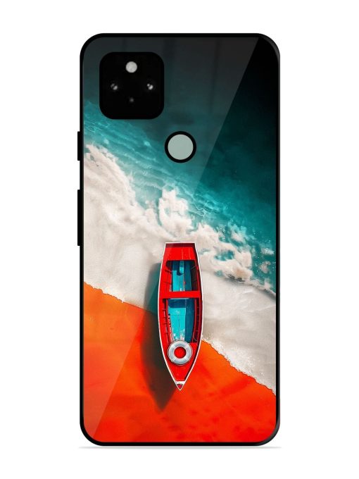 Crimson Tide Glossy Soft Edge Case for Google Pixel 5 Chachhi