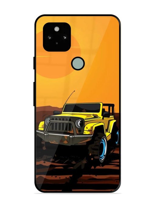 Sunset Cruise Glossy Soft Edge Case for Google Pixel 5 Chachhi