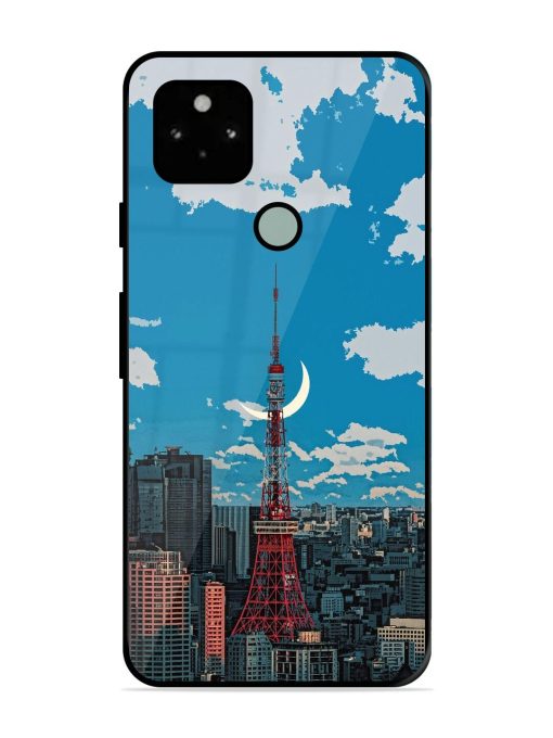 Tokyo Twilight Glossy Soft Edge Case for Google Pixel 5 Chachhi