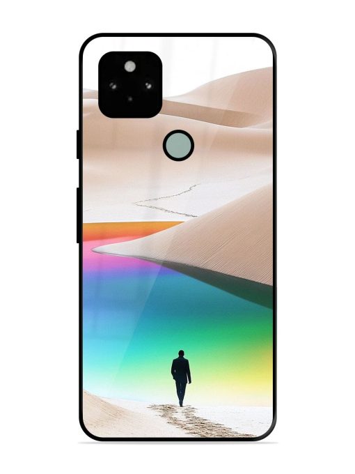 Desert Dreams Glossy Soft Edge Case for Google Pixel 5 Chachhi