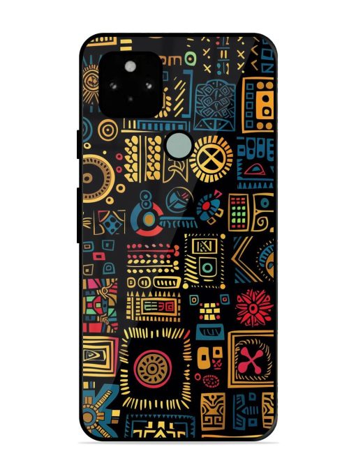 Tribal Tapestry Glossy Soft Edge Case for Google Pixel 5 Chachhi