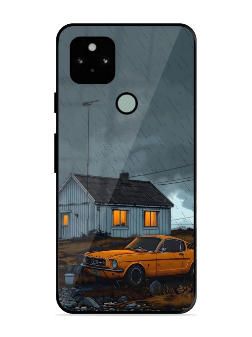 Rainy Day Retreat Glossy Soft Edge Case for Google Pixel 5 Chachhi