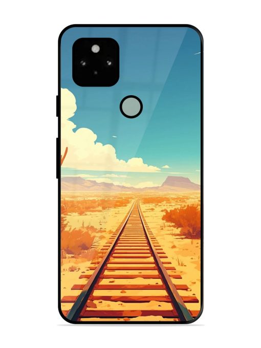 Endless Horizon Glossy Soft Edge Case for Google Pixel 5 Chachhi