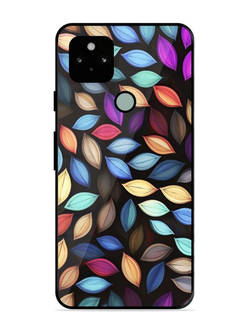 Colorful Kaleidoscope Glossy Soft Edge Case for Google Pixel 5 Chachhi