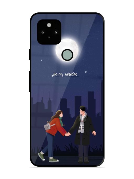 Moonlight Proposal Glossy Soft Edge Case for Google Pixel 5 Chachhi