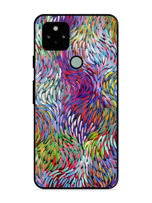 Vibrant Waves Glossy Soft Edge Case for Google Pixel 5