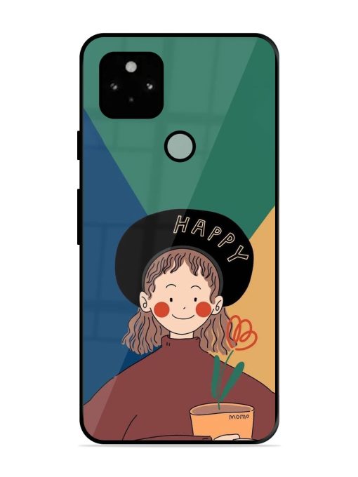 Happy Momo Glossy Soft Edge Case for Google Pixel 5 Chachhi