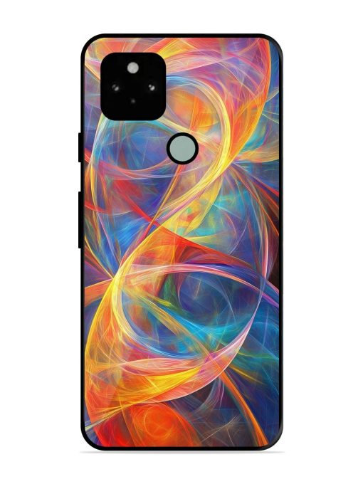 Cosmic Currents Glossy Soft Edge Case for Google Pixel 5 Chachhi