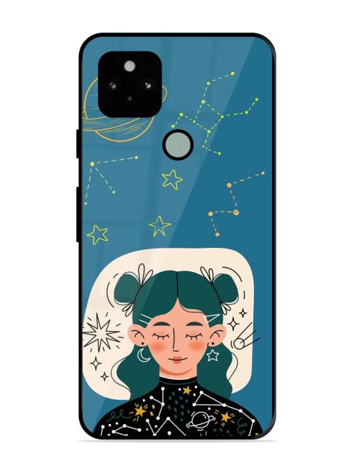 Cosmic Daydreamer Glossy Soft Edge Case for Google Pixel 5 Chachhi