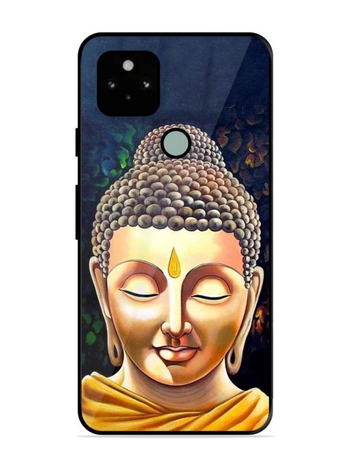 Buddha Face Glossy Soft Edge Case for Google Pixel 5 Chachhi