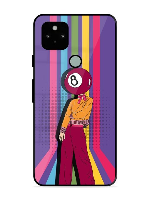 Eight Ball Fashionista Glossy Soft Edge Case for Google Pixel 5 Chachhi