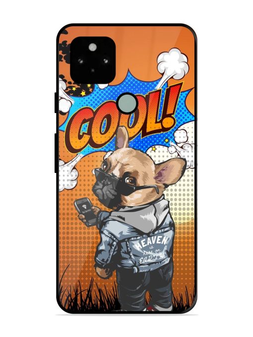 Cool Pup Glossy Soft Edge Case for Google Pixel 5 Chachhi