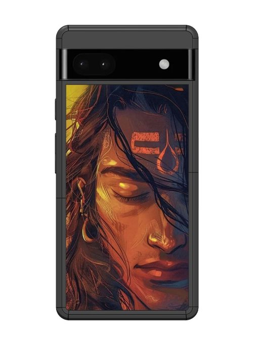 Tranquil Shiva Glossy Soft Edge Case for Google Pixel 6A Chachhi