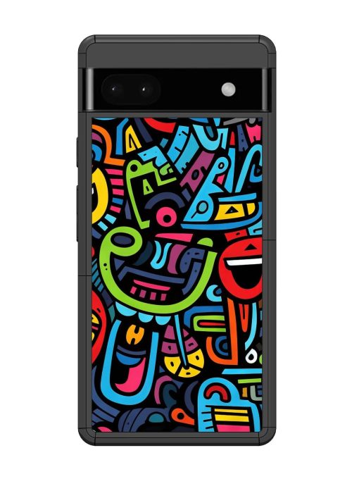 Doodlephoria Glossy Soft Edge Case for Google Pixel 6A Chachhi