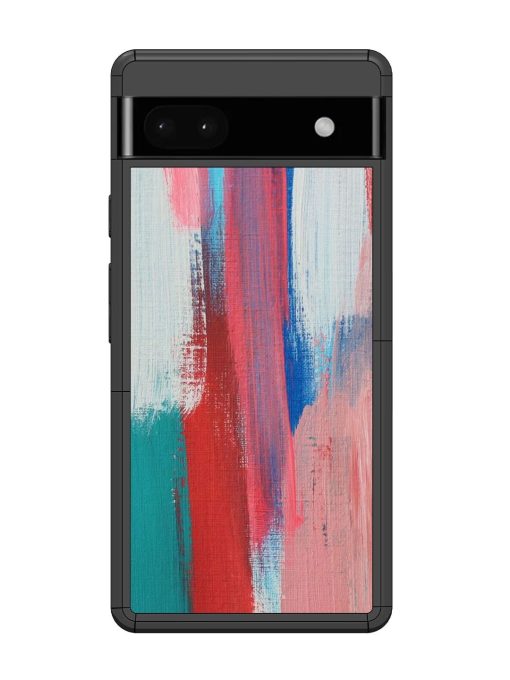 Colorful Chaos Glossy Soft Edge Case for Google Pixel 6A Chachhi