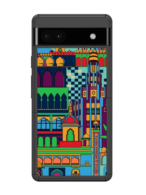 Indian Tapestry Glossy Soft Edge Case for Google Pixel 6A Chachhi