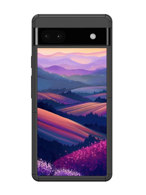 Twilight'S Embrace Glossy Soft Edge Case for Google Pixel 6A Chachhi