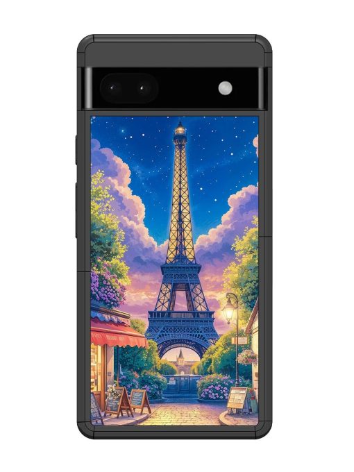 Twilight In Paris Glossy Soft Edge Case for Google Pixel 6A Chachhi