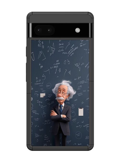 Albert Einstein Glossy Soft Edge Case for Google Pixel 6A Chachhi