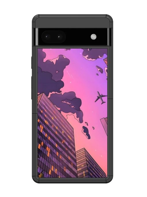 Urban Twilight Glossy Soft Edge Case for Google Pixel 6A Chachhi