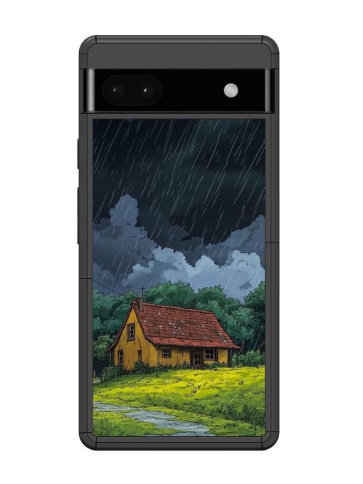 Rainy Day Retreat Glossy Soft Edge Case for Google Pixel 6A Chachhi