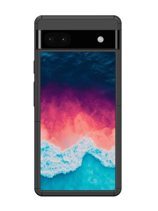 Where The Ocean Meets The Sky Glossy Soft Edge Case for Google Pixel 6A Chachhi