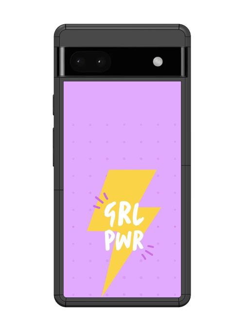 Girl Power Spark Glossy Soft Edge Case for Google Pixel 6A Chachhi