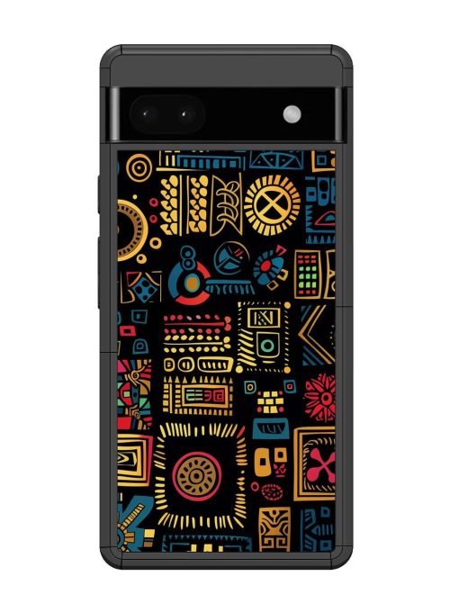 Tribal Tapestry Glossy Soft Edge Case for Google Pixel 6A Chachhi