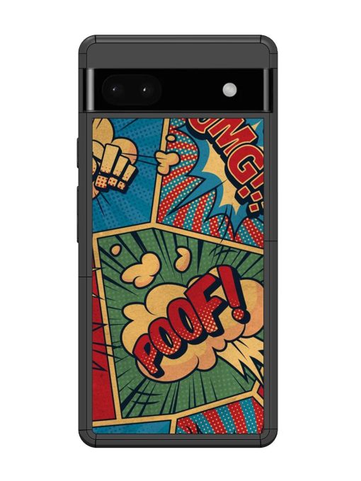 Comic Book Chaos Glossy Soft Edge Case for Google Pixel 6A Chachhi