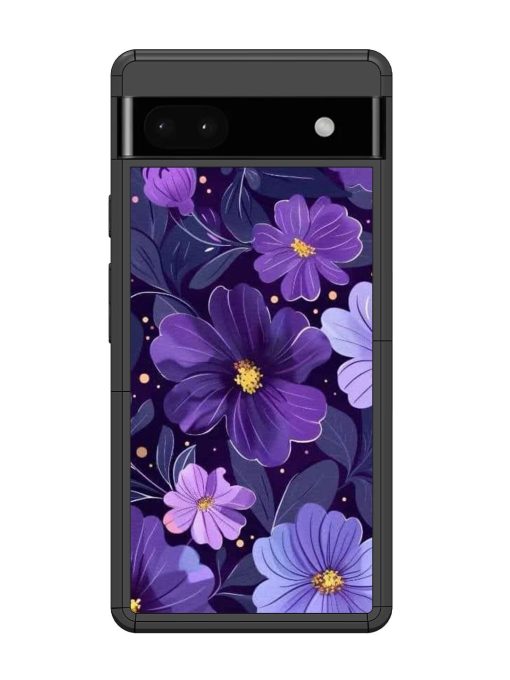 Purple Paradise Glossy Soft Edge Case for Google Pixel 6A Chachhi