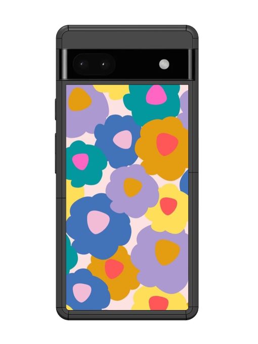 Flower Power Glossy Soft Edge Case for Google Pixel 6A Chachhi