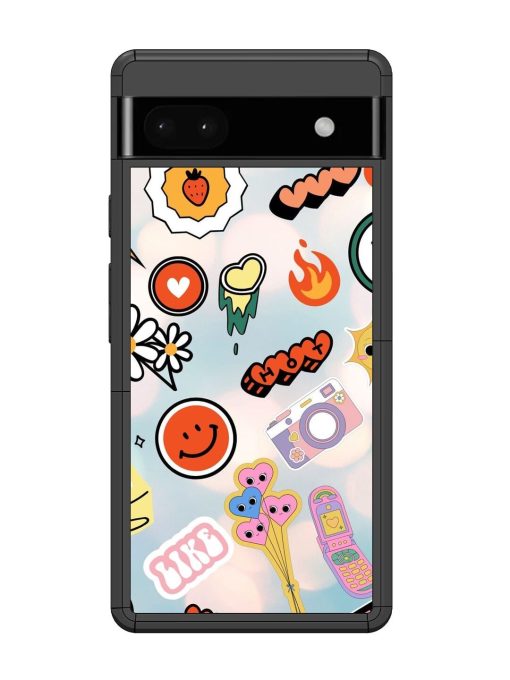 Cheerful Glossy Soft Edge Case for Google Pixel 6A Chachhi