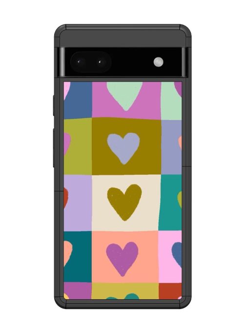 Box Of Hearts Glossy Soft Edge Case for Google Pixel 6A Chachhi