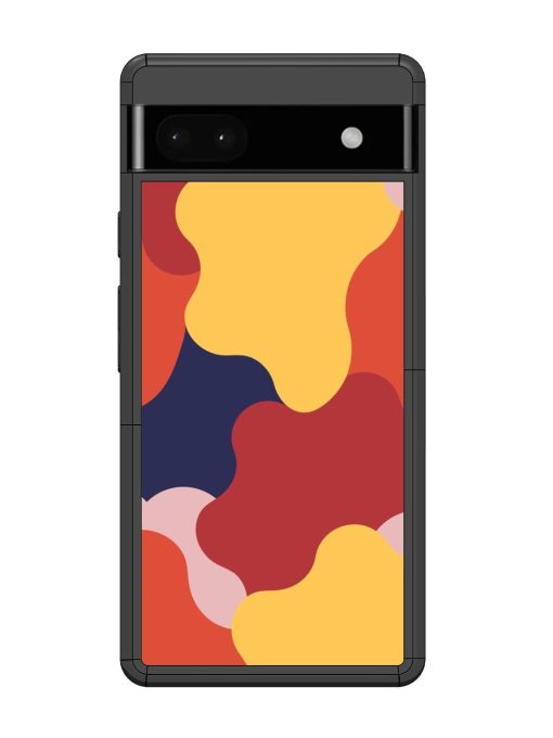 Gooey Color Chaos Glossy Soft Edge Case for Google Pixel 6A Chachhi