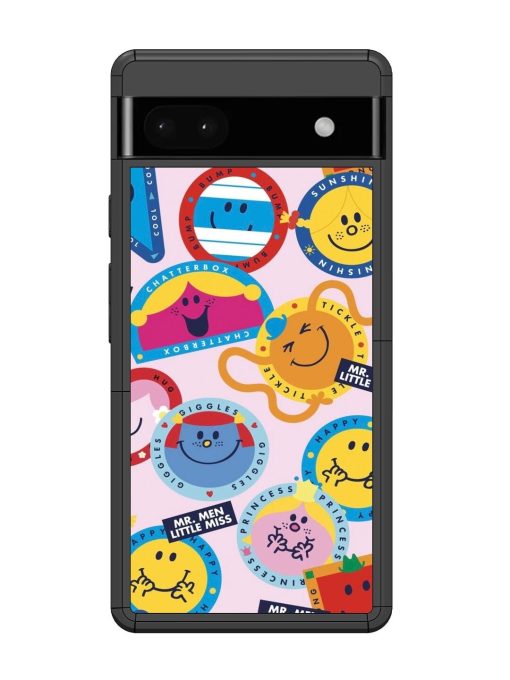 Whimsical Mr. Men & Little Miss Glossy Soft Edge Case for Google Pixel 6A Chachhi